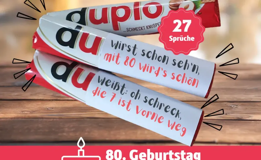80. Geburtstag Geschenk - Ideen, die wirklich ankommen