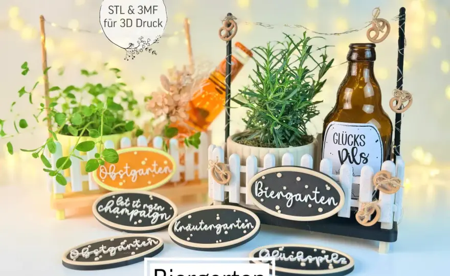 Biergarten Deko - Geburtstag stilvoll feiern ohne Kitsch
