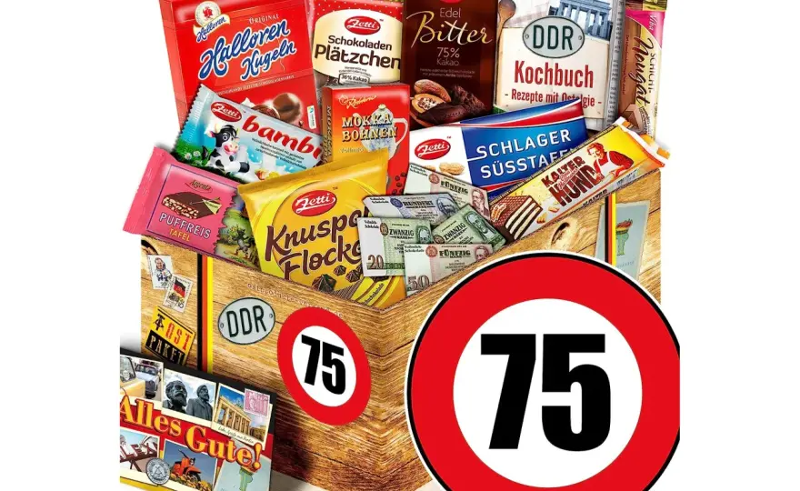 Geschenk 75. Geburtstag Mann - Persönlich & sinnvoll schenken