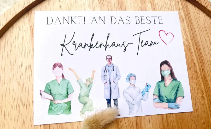 Arzt nach OP danken - Persönlich & angemessen