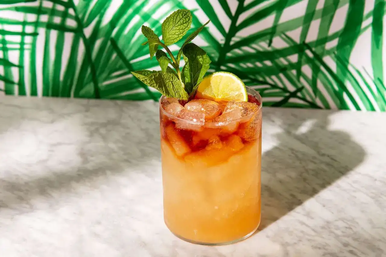 Erfrischender Rum-Cocktail mit Minze und Limette, perfekt f&uuml;r easy Rum Cocktails an einem sonnigen Tag.