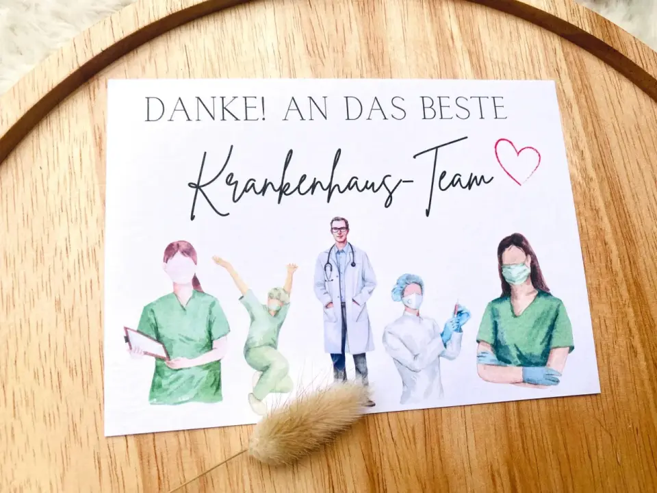 Arzt nach OP danken - Persönlich & angemessen